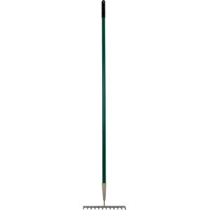 Garden Rake 12 Tine, Steel Rake and Shaft - Rutland Garden Rake 12 Tine, Steel Rake and Shaft - Rutland