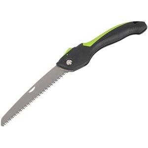 Sealey - GTSG006 Folding Pruning Saw with Soft Grip Handle, 2 Cutting Positions & Carbon Steel Blade, 233mm Sealey - GTSG006 Folding Pruning Saw with Soft Grip Handle, 2 Cutting Positions & Carbon Steel Blade, 233mm
