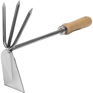 Sealey - GTWH002 Premier 2-in-1 Hoe and Cultivator with Ash Handle & Stainless Steel Tines/Blade Sealey - GTWH002 Premier 2-in-1 Hoe and Cultivator with Ash Handle & Stainless Steel Tines/Blade