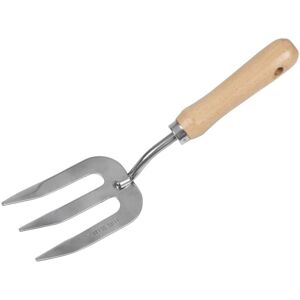 Sealey - GTWH007 Premier Garden Hand Fork with Ash Handle & Stainless Steel Tines Sealey - GTWH007 Premier Garden Hand Fork with Ash Handle & Stainless Steel Tines