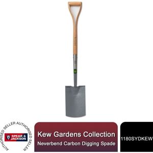 Spear & Jackson 1180SYDKEW Kew Gardens Neverbend Carbon Digging Spade - Strong Spear & Jackson 1180SYDKEW Kew Gardens Neverbend Carbon Digging Spade - Strong