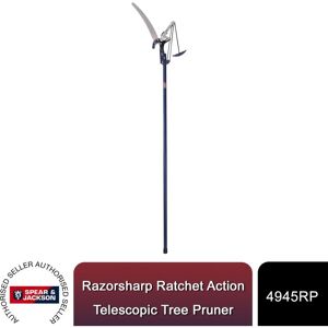 Spear & Jackson 4945RP Razorsharp Ratchet Telescopic Tree Pruner Cutter Spear & Jackson 4945RP Razorsharp Ratchet Telescopic Tree Pruner Cutter