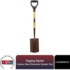 Spear & Jackson Carbon Steel Digging Spade - Garden Tool Spear & Jackson Carbon Steel Digging Spade - Garden Tool