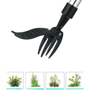 AIPERQ - Weed Puller - 4-Claw, Long Handle, Stainless Steel AIPERQ - Weed Puller - 4-Claw, Long Handle, Stainless Steel