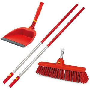 Wolf Garten Handle 120cm ZMI12 Garden Multi Change x 2 & SB400M Broom & Dustpan Wolf Garten Handle 120cm ZMI12 Garden Multi Change x 2 & SB400M Broom & Dustpan
