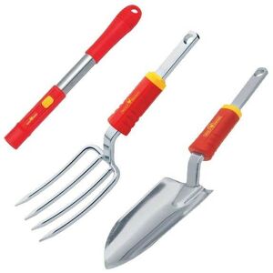 Wolf-garten - Wolf Garten Small Handle ZM04 & lugm Hand Fork & lusm Trowel Multi Change Tools Wolf-garten - Wolf Garten Small Handle ZM04 & lugm Hand Fork & lusm Trowel Multi Change Tools