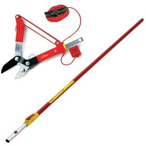 Wolf Garten Telescopic Handle 220cm 400cm ZMV4 Multi Change & RCM Loppers Shears Wolf Garten Telescopic Handle 220cm 400cm ZMV4 Multi Change & RCM Loppers Shears