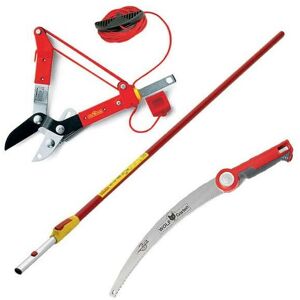 Wolf Garten Telescopic Handle ZMV4 Multi Change RCM Loppers PC370MS Pruning Saw Wolf Garten Telescopic Handle ZMV4 Multi Change RCM Loppers PC370MS Pruning Saw