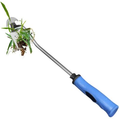1PCS Manual Weeders Hand Weeding Tool Weed Puller with Handle Gardening Tool(4-Tine Rubber Handle) - Csparkv 1PCS Manual Weeders Hand Weeding Tool Weed Puller with Handle Gardening Tool(4-Tine Rubber Handle) - Csparkv