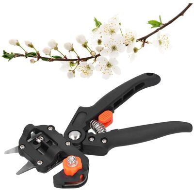 ODIPIE Garden grafting tool set, tree branch cutting scissors, pruning shears, secateurs, professional gardening supplies, black. ODIPIE Garden grafting tool set, tree branch cutting scissors, pruning shears, secateurs, professional gardening supplies, black.