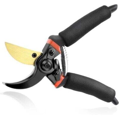 TEHTUY Gardening scissors, gardening tools, gardening scissors, stainless steel gardening scissors with lock, plant pruning tool TEHTUY Gardening scissors, gardening tools, gardening scissors, stainless steel gardening scissors with lock, plant pruning tool
