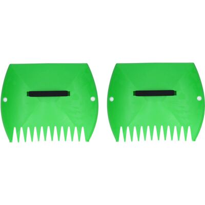 GROOFOO Gardenised Pair of Leaf Scoops Easy to Clean Save Time Leaf Scoops Hand Rakes for Garden and Yard GROOFOO Gardenised Pair of Leaf Scoops Easy to Clean Save Time Leaf Scoops Hand Rakes for Garden and Yard