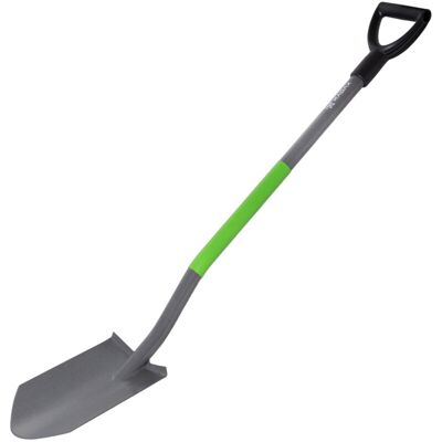 KADAX Garden Shovel - 119cm Metal Ergonomic Handle KADAX Garden Shovel - 119cm Metal Ergonomic Handle