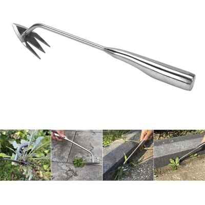 TORMATOR PCS Stainless Steel Manual Weeder, 34.5cm, Weeding Rake, Manual Weeders, Garden Tools, Gardening Tools TORMATOR PCS Stainless Steel Manual Weeder, 34.5cm, Weeding Rake, Manual Weeders, Garden Tools, Gardening Tools