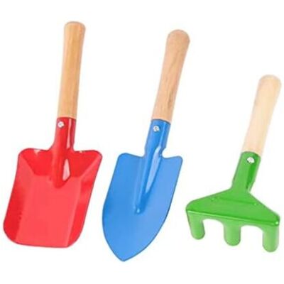 OEM Kids Garden Tools Set Mini With Shovel, Spade, Rake - Colorful Garden Kit - Garden Tool For Kids And Adults (3pcs) OEM Kids Garden Tools Set Mini With Shovel, Spade, Rake - Colorful Garden Kit - Garden Tool For Kids And Adults (3pcs)
