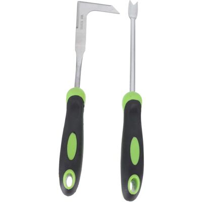 OEM 2pcs Gardening Tool Manual Weeder And Stainless Steel Dandelion Fork For Removing Weeds And Weeding Garden Cracks OEM 2pcs Gardening Tool Manual Weeder And Stainless Steel Dandelion Fork For Removing Weeds And Weeding Garden Cracks