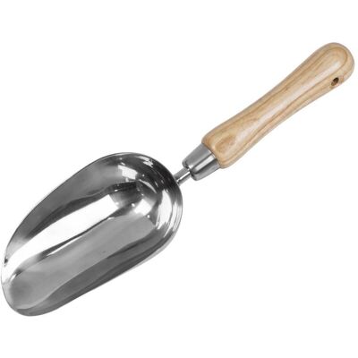Sealey - GTWH006 Premier Garden Scoop with Ash Handle & Stainless Steel Head Sealey - GTWH006 Premier Garden Scoop with Ash Handle & Stainless Steel Head