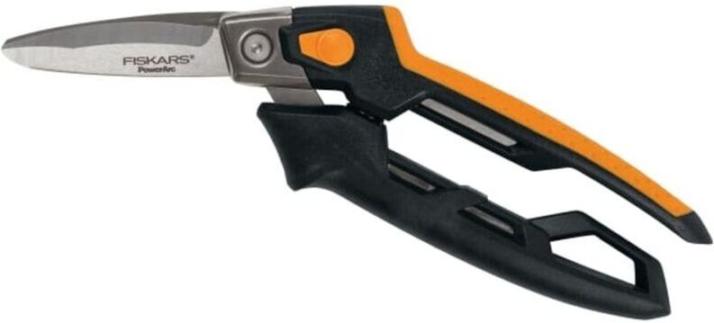 Fiskars - 1027206 PowerArc Heavy-Duty Utility Snips FSK1027206