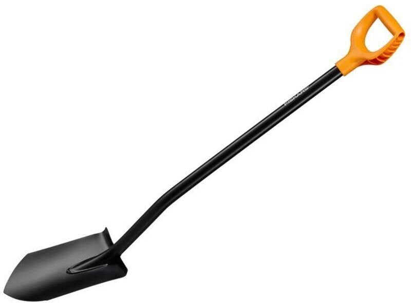Pflanzen Kölle - Fiskars 1066716 Solid Metal Pointed Spade Shovel FSK1066716