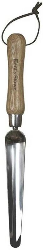 KENT & STOWE Kent&stowe - Stainless Steel Widger Planter Heavy Duty Wooden Ash Handle