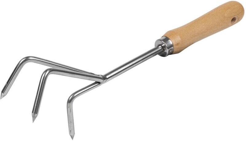 Sealey - GTWH005 Premier Cultivator with Short Ash Handle & Stainless Steel Tines