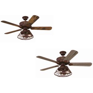 Westinghouse - Ceiling Fan Barnett Barnwood 122cm / 48 with led