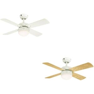 Westinghouse - Ceiling fan Colosseum White with led and remote