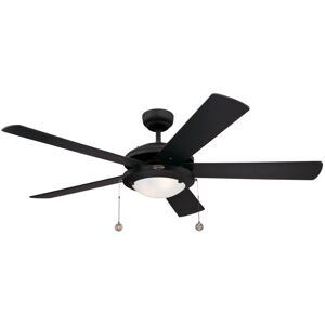 Westinghouse - Ceiling Fan Comet Black with Light 132cm / 52