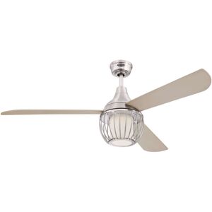 Westinghouse - Ceiling Fan Graham Nickel 132cm / 52 with led