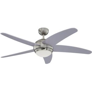 Westinghouse - Ceiling Fan Bendan Silver with Light and Remote