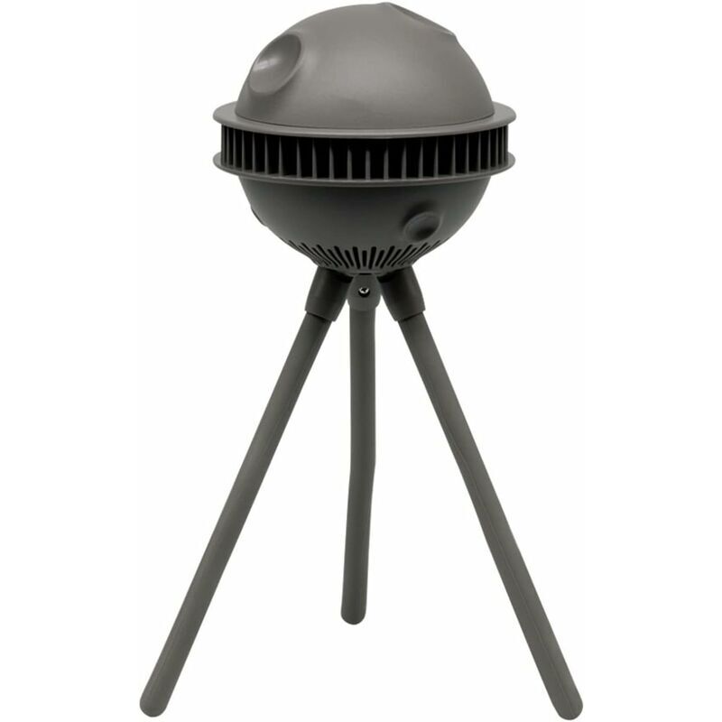Norcks - Fans for Strollers, usb Mini Quiet Fan with Flexible Tripod, 3 Speeds, for Desk, Car Seat, Bedroom (Grey) - Grey