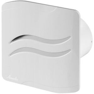 AWENTA 100mm Humidity Sensor S-LINE Extractor Fan White ABS Front Panel Wall Ceiling Ventilation