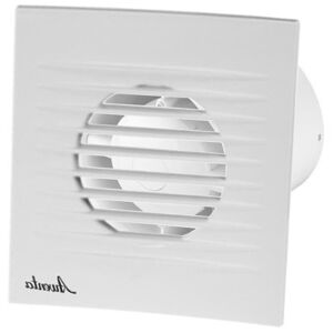 Awenta - 100mm Timer riff Extractor Fan White abs Front Panel Wall Ceiling Ventilation