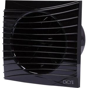 Przybysz - 125mm Duct Size Obsidian Black Standard Ventilation Fan Air Flow Extractor