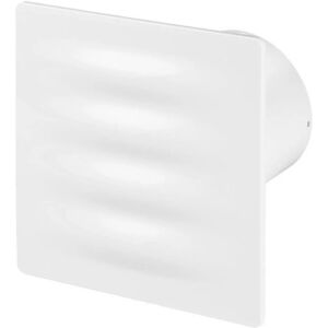 Awenta - 125mm Pull Cord vertico Extractor Fan White abs Front Panel Wall Ceiling Ventilation