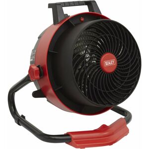 LOOPS 2400W Industrial Fan Heater - Fan Only Mode - Two Heat Settings - Portable