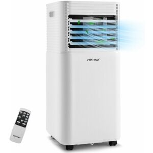 Costway - 7000 btu Portable Air Conditioner 3-in-1 Air Cooler w/ Fan & Dehumidifier Mode