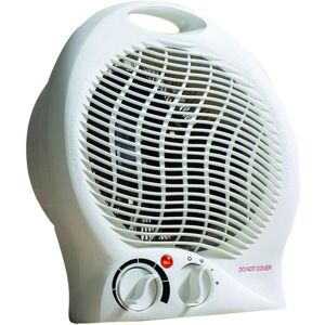 Daewoo - HEA1138 2000W Fan Heater, Dual Heat Settings, Safety Cut Out, White