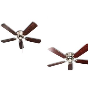 PEPEO Ceiling fan Kisa Deluxe bn Rosewood / Walnut