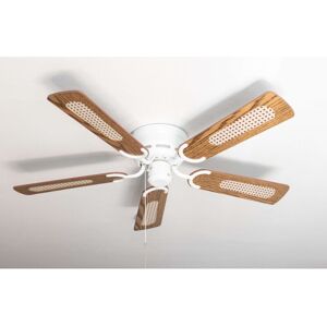 PEPEO Ceiling fan Kisa Deluxe wh Oak / Walnut