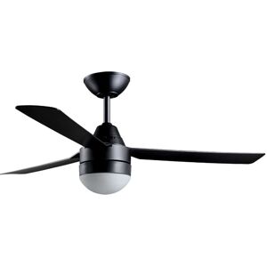 Beacon - Ceiling Fan Megara Black with Light & Remote