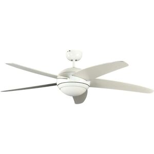 PEPEO Ceiling Fan Melton White with Light and Remote