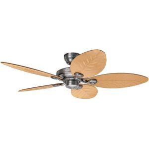 HUNTER FANS Ceiling Fan Outdoor Elements Raw Aluminium