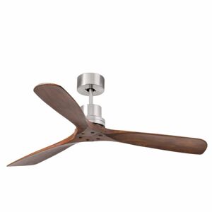 FARO BARCELONA Ceiling fan Lantau Walnut 132cm / 52 with Remote