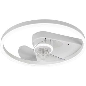 Ceiling Fans with Lighting Varyk dimmable (modern) in White made of Metal for e.g. Living Room & Dining Room (1 light source,) from Starluna white