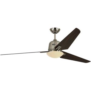 CASAFAN Dc Ceiling Fan Eco Aviatos 162 Chrome-Walnut