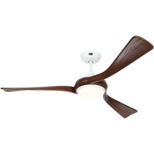 CASAFAN Dc Ceiling Fan Eco Interior White / Walnut with led