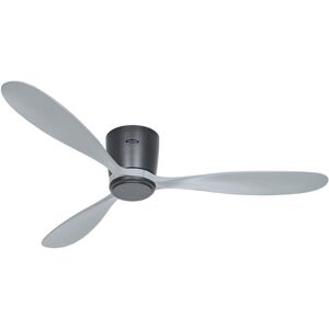 CASAFAN Dc Ceiling Fan Eco Plano Wood Basalt Grey / Light Grey