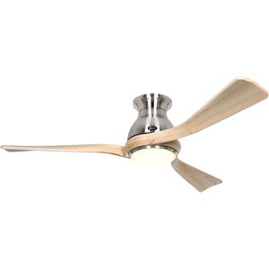 CASAFAN Dc ceiling fan Eco Regento Chrome / Wood with led