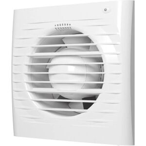 Przybysz - Delay Timer 100mm Duct Size White Ventilation Fan Bathroom Air Flow Kitchen Extractor